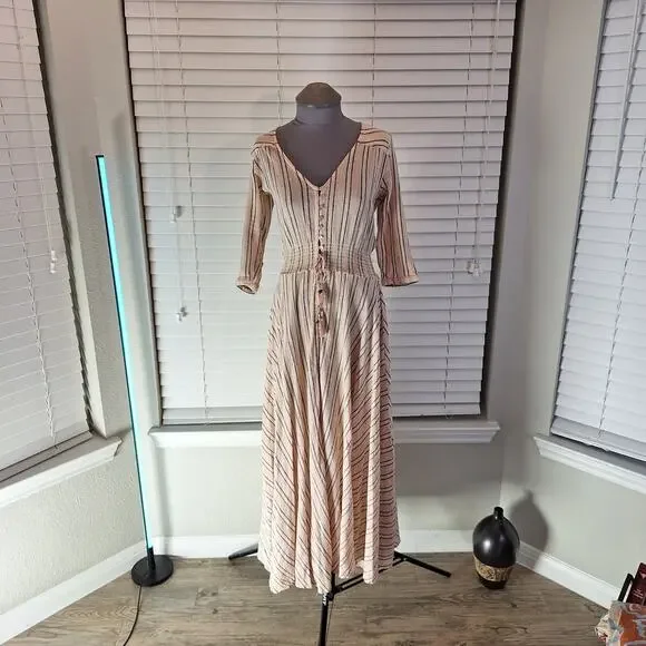 Spell and the Gypsy Size M Coral Island Boho Dancers Maxi Dress - Picture 2 of 12